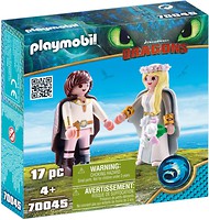 Фото Playmobil Драконы Иккинг и Астрид молодожены (70045)