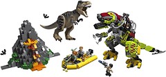 Фото LEGO Jurassic World Бой тираннозавра и робота динозавра (75938)