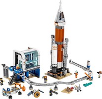 Фото LEGO City Космическая ракета и пункт управления запуском (60228)