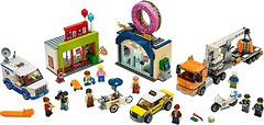 Фото LEGO City Открытие магазина по продаже пончиков (60233)