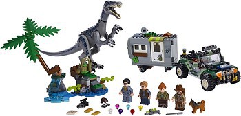 Фото LEGO Jurassic World Поединок с бариониксом охота за сокровищами (75935)