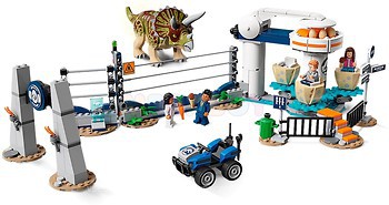 Фото LEGO Jurassic World Нападение трицератопса (75937)