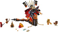 Фото LEGO Ninjago Огненный кинжал (70674)