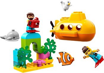 Фото LEGO Duplo Путешествие субмарины (10910)