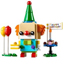 Фото LEGO BrickHeadz День рождения клоуна (40348)