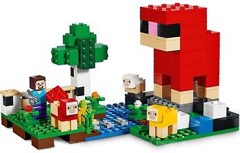 Фото LEGO Minecraft Ферма шерсти (21153)