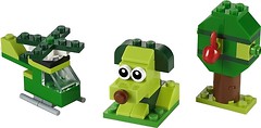 Фото LEGO Classic Зеленый набор для конструирования (11007)
