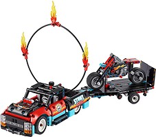 Фото LEGO Technic Шоу трюков на грузовиках и мотоциклах (42106)