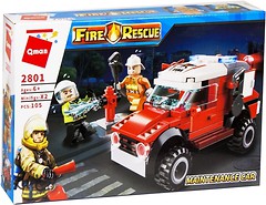 Фото Brick Qman Fire Rescue Спасатели (2801)
