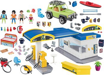 Фото Playmobil City Life Заправочная станция (70201)