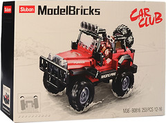 Фото Sluban Model Bricks Джип (M38-B0816)