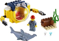 Фото LEGO City Океан мини-подлодка (60263)