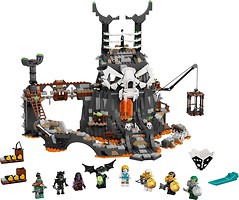 Фото LEGO Ninjago Подземелье колдуна-скелета (71722)