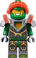 Фото LEGO Nexo Knights Аарон в неоновой броне (nex068)