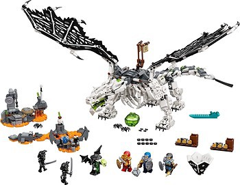 Фото LEGO Ninjago Дракон чародея-скелета (71721)