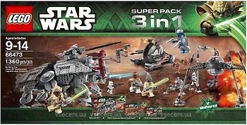 Фото LEGO Star Wars Суперпак 3 в 1 Звездные Войны (66473)