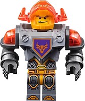 Фото LEGO Nexo Knights Axl - Trans-Neon Orange Visor (nex069)