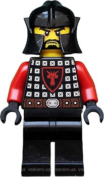 Фото LEGO Castle Dragon Knight Scale Mail with Dragon Shield Cheek Protection Helmet (cas522)