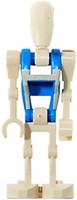 Фото LEGO Star Wars Battle Droid Pilot with Blue Torso with Tan Insignia and One Straight Arm (sw0360)
