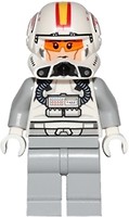 Фото LEGO Star Wars Clone Pilot Episode 3 with Open Helmet Yellow and Red Markings (sw0608)