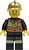Фото LEGO City Fire Chief - Reflective Stripes with Pockets and Shoulder Strap Gold Fire Helmet (cty0345)