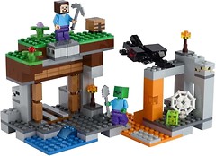Фото LEGO Minecraft Заброшенная шахта (21166)