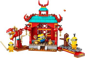 Фото LEGO Minions Бойцы кунг-фу (75550)