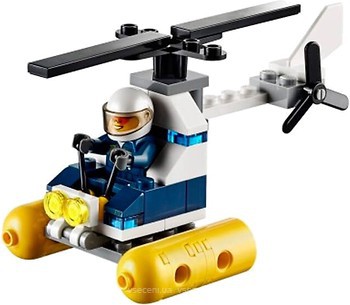 Фото LEGO City Вертолет болотной полиции (30311)