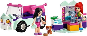 Фото LEGO Friends Передвижной груминг-салон для кошек (41439)