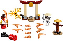 Фото LEGO Ninjago Легендарные битвы Кай против Скелета (71730)