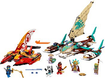 Фото LEGO Ninjago Морская битва на катамаране (71748)