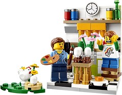 Фото LEGO Painting Easter Eggs (40121)