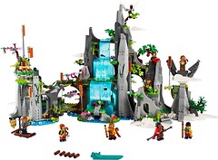 Фото LEGO Monkie Kid Легендарная Цветочно-фруктовая гора (80024)