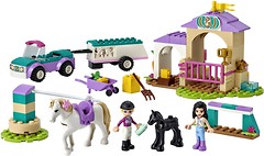 Фото LEGO Friends Тренировка лошади и прицеп для перевозки (41441)