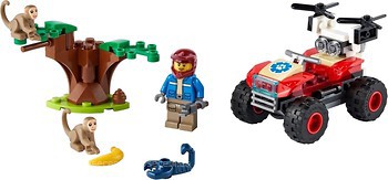 Фото LEGO City Спасательный вездеход для зверей (60300)
