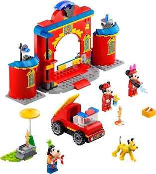 Фото LEGO Disney Пожарная часть и машина Микки и его друзей (10776)