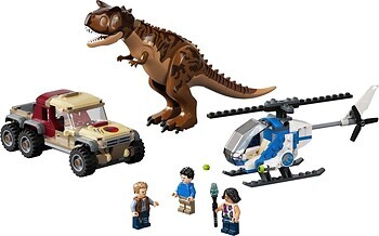 Фото LEGO Jurassic World Погоня за карнотавром (76941)