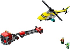 Фото LEGO City Грузовик для спасательного вертолета (60343)