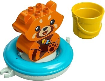 Фото LEGO Duplo Приключения в ванной: Красная панда на плоту (10964)