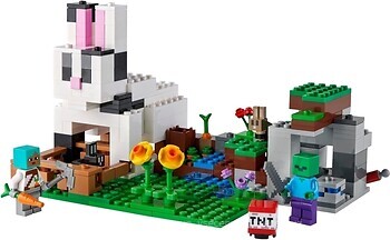 Фото LEGO Minecraft Кроличье ранчо (21181)