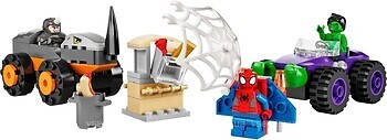 Фото LEGO Marvel Схватка Халка и Носорога на грузовиках (10782)
