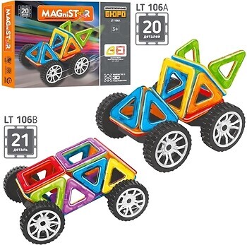 Фото Limo Toy Magnistar Магнитный конструктор в ассортименте (LT106)