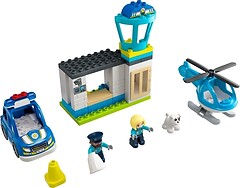 Фото LEGO Duplo Полицейский участок и вертолет (10959)