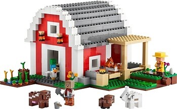 Фото LEGO Minecraft Красный амбар (21187)