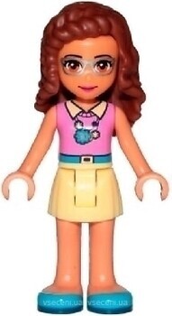 Фото LEGO Olivia, Bright Light Yellow Skirt, Dark Pink Top (frnd235)