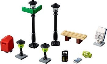 Фото LEGO Xtra Уличные фонари (40312)