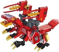 Фото Brick Qman Cube of mechanical beasts-Fighting Dinosaur with Swords (41216)