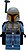 Фото LEGO Star Wars Mandalorian Tribe Warrior - Female Black Cape (sw1077)