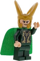Фото LEGO Minifigures Loki - Spongy Cape Juniors Dark Green Legs (sh644)