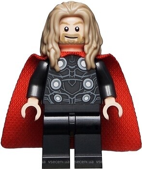 Фото LEGO Super Heroes Thor - Long Dark Tan Hair (sh734)